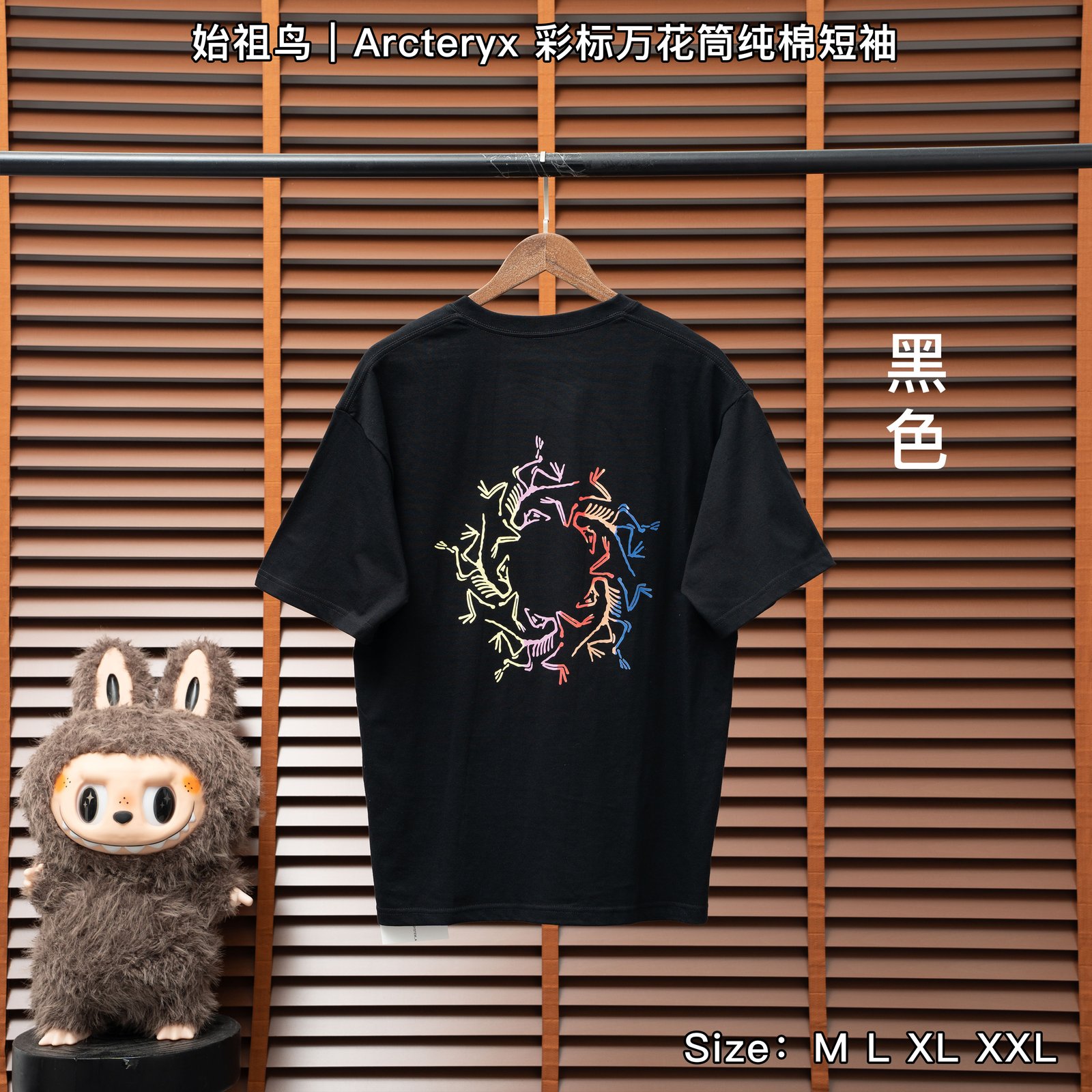Yupoo 240561885 始祖鸟|Arcteryx 彩标万花筒纯棉短袖 - 画像 (1)