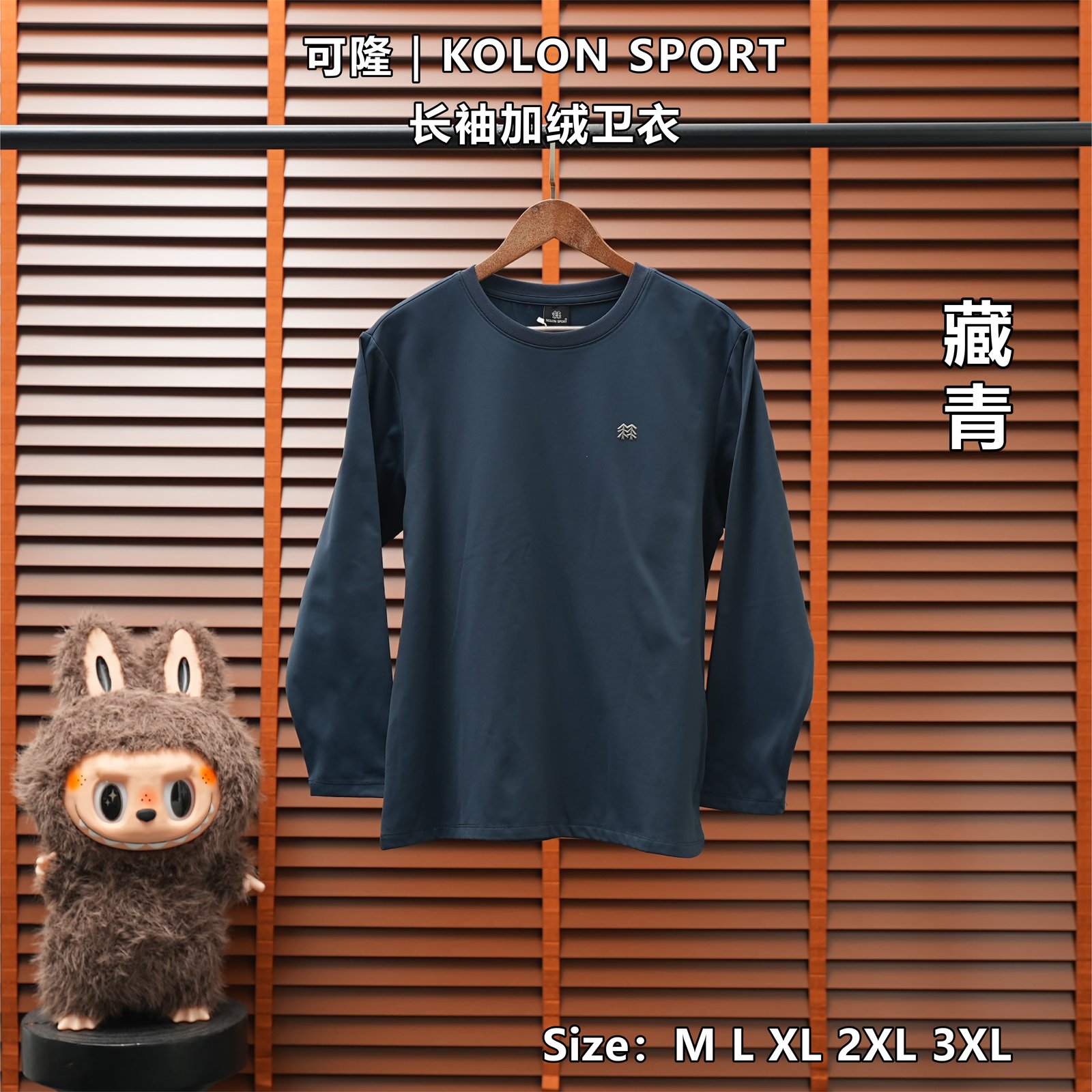Yupoo 257877626 可隆|KOLON SPORT 长袖加绒卫衣 - 画像 (1)