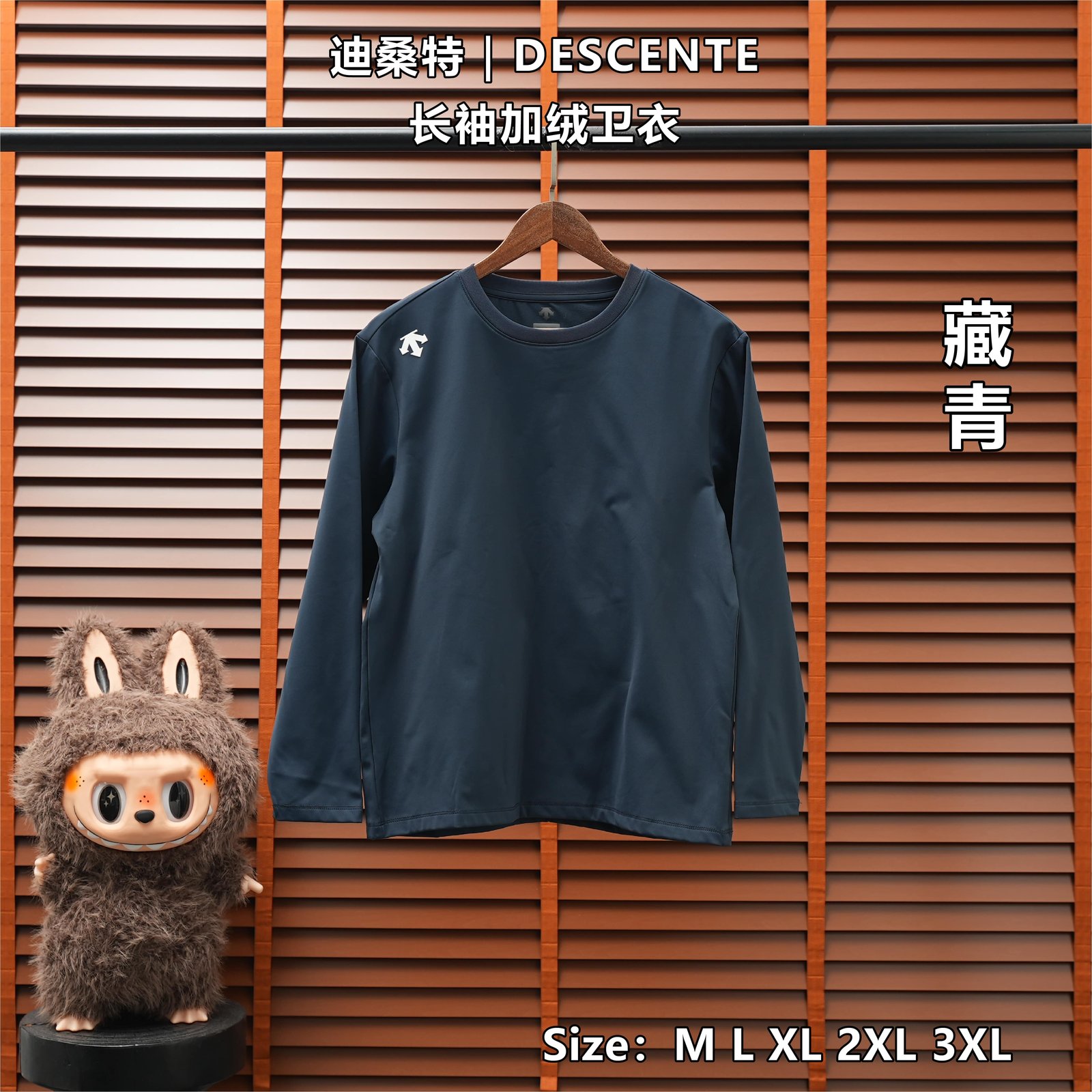 Yupoo 257878018 迪桑特|DESCENTE 长袖加绒卫衣 - 画像 (1)